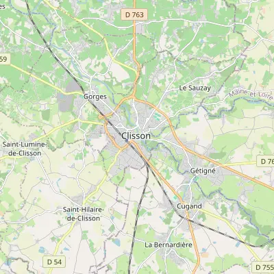Carte de Clisson