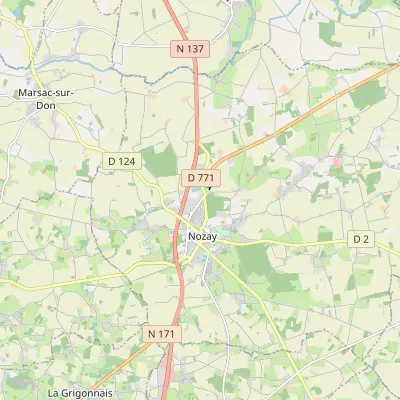 Carte de Nozay