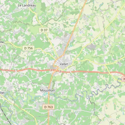 Carte de Vallet